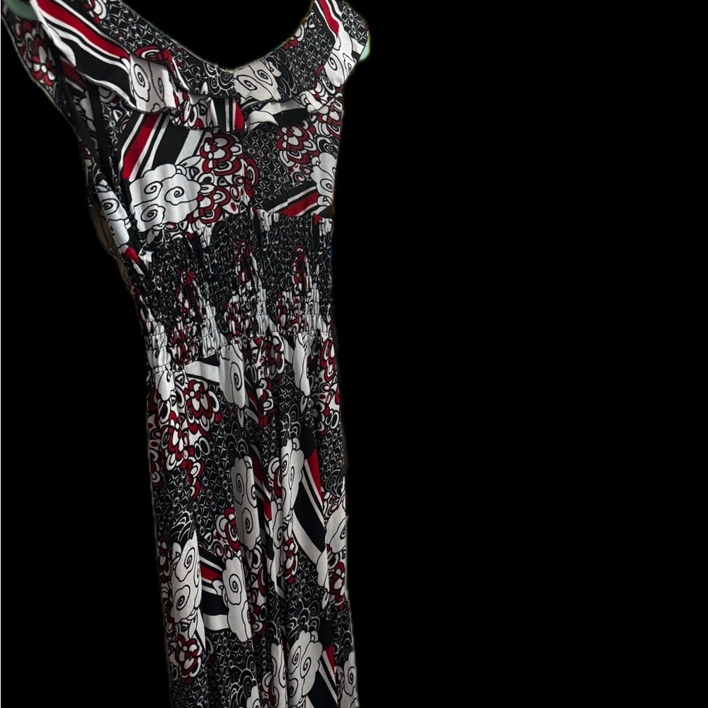Multicolor midi dress